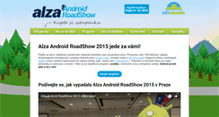 Desktop Screenshot of androidroadshow.cz