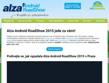 Tablet Screenshot of androidroadshow.cz